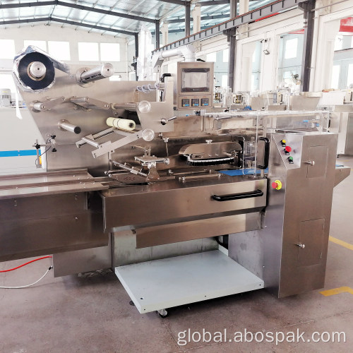 Frozen Food Packing Machine automatic dumplings with tray flow packing machine Factory